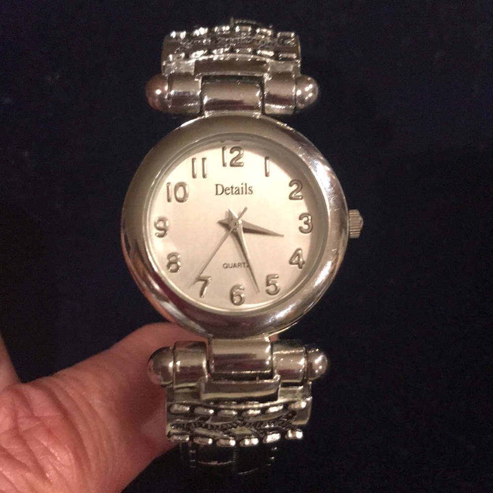 Silver watch